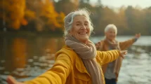 longevidad envejecimiento personas mayores calma
