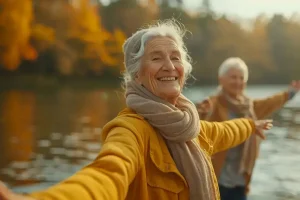 longevidad envejecimiento personas mayores calma