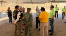 Gobernador Rocha acude a mina de Santa Fe