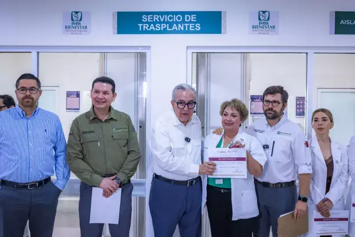 Reconocimientos a personal médico de trasplantes Reconocimientos a personal médico de trasplantes