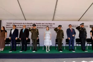 Ceremonia conmemorativa de la Batalla de Puebla