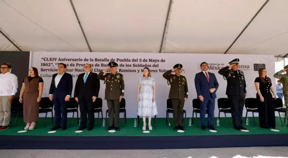Ceremonia conmemorativa de la Batalla de Puebla