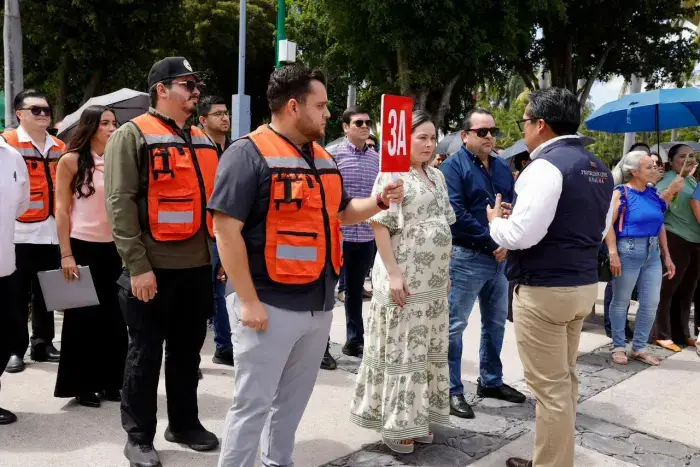 Encabeza Gobernadora Primer Simulacro Nacional 2026 Encabeza Gobernadora Primer Simulacro Nacional 2026