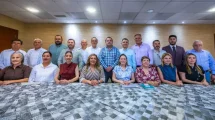 Gobernadora Yeraldine Bonilla se reunió con presidentes municipales