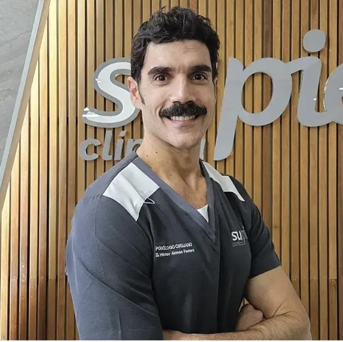Héctor Alonso, podólogo