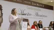 Reitera Gobernadora Yeraldine trabajo conjunto con el magisterio