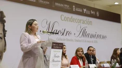 Reitera Gobernadora Yeraldine trabajo conjunto con el magisterio
