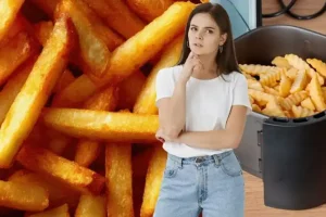 Papas a la francesa freidora de aire
