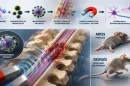 Microrrobots en medula espinal