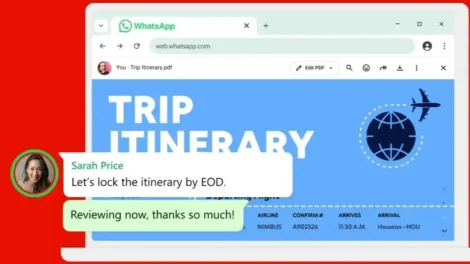 WhatsApp ahora abre y edita PDFs