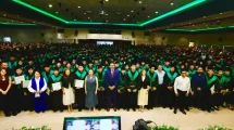 Gobernadora presidió graduación de 820 profesionales técnicos de Conalep