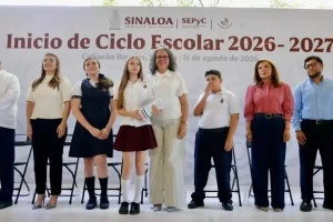 En Sinaloa se educa para la paz al inicio del ciclo escolar 2026-2027