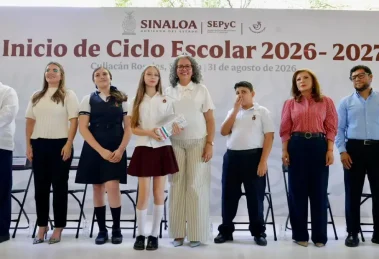 En Sinaloa se educa para la paz al inicio del ciclo escolar 2026-2027