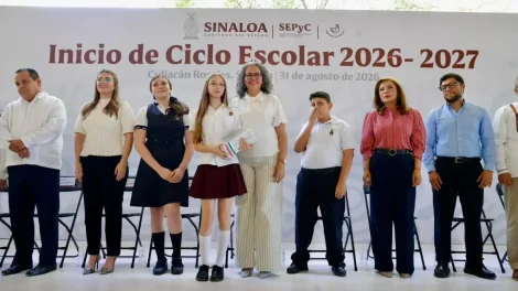En Sinaloa se educa para la paz al inicio del ciclo escolar 2026-2027