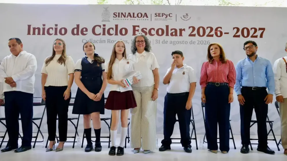 En Sinaloa se educa para la paz al inicio del ciclo escolar 2026-2027