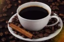 Taza de café con canela
